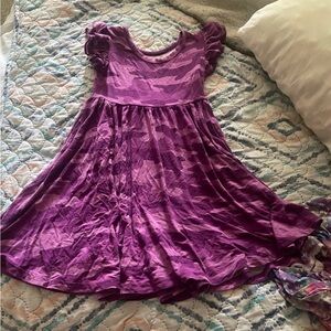 Berrycamo twirl dress